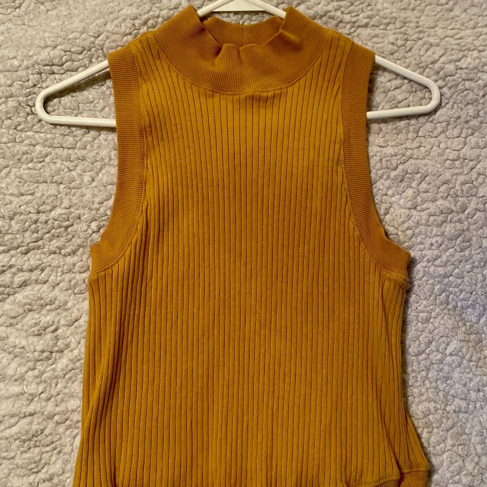 Turtleneck Sleeveless Sweater